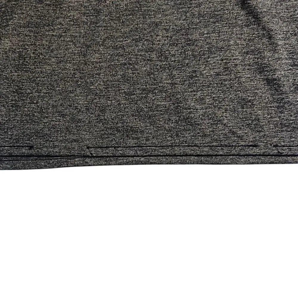 Adidas Marled Short‎ Sleeve Performance Golf Polo Shirt Blue Grey UPF 30 Medium